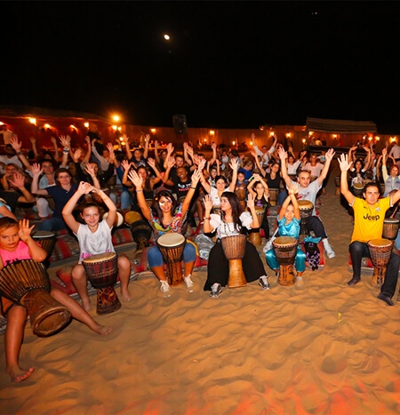 Dune Bashing in Abu Dhabi