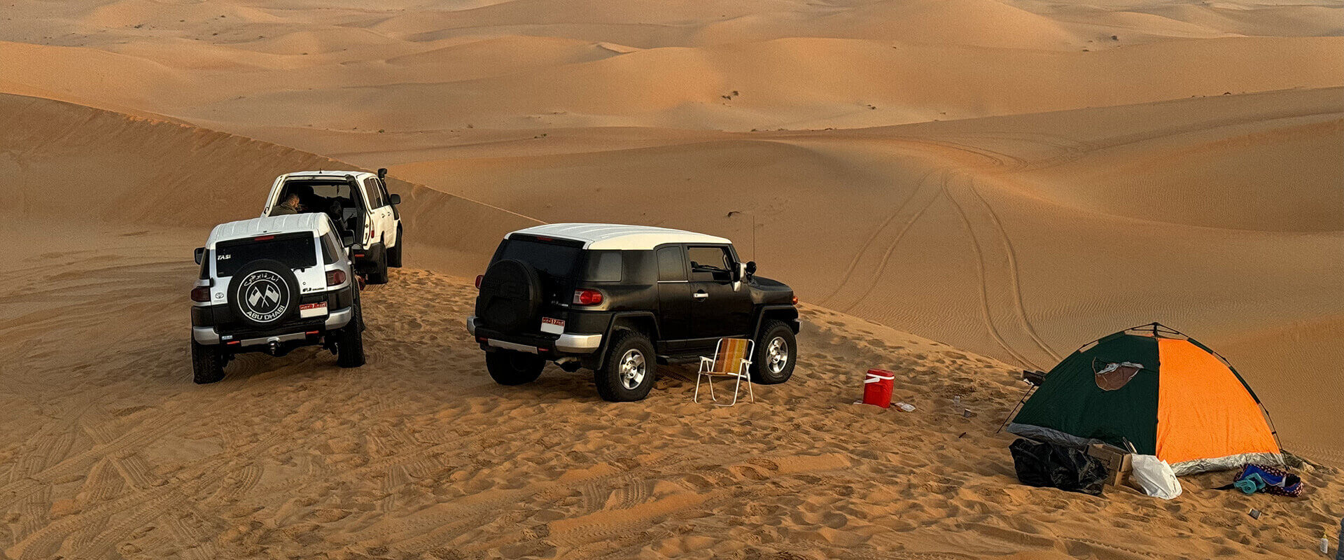 Overnight Camping in Abu Dhabi